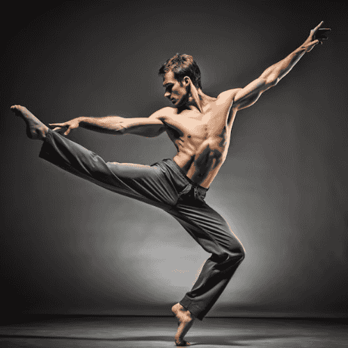 “Contemporary dance class at Nrityanirvana Dance Studio in Wagholi, Pune. Students practicing fluid and expressive contemporary dance movements.”