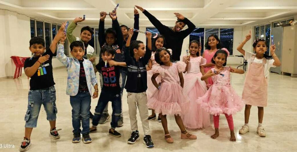 "Kids dance classes at Nritya Nirvana Dance Studio Wagholi Pune – fun and creative learning for children"